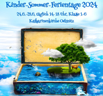 Plakat: Kinder-Sommer-Ferientage 2024