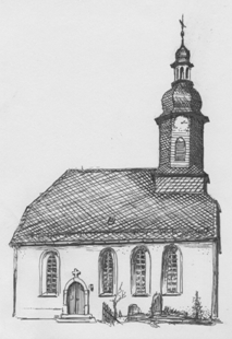 Skizze Jakobi Kirche Krebes