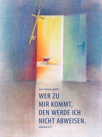 Jahreslosung 2022, Verlag am Birnbach - Motiv von Stefanie Bahlinger, Mössingen
