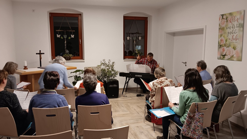 Neue Chorleitung - Chor vom Bereich Eichigt, Triebel, Bobenneukirchen