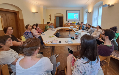 Kindergottesdienst-Mitarbeiterschulung 11. Juni 2024 im Pfarrsaal Geilsdorf