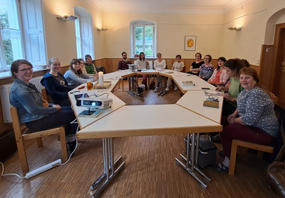 Kindergottesdienst-Mitarbeiterschulung 11. Juni 2024 im Pfarrsaal Geilsdorf