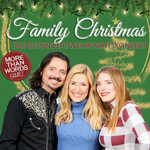 Plakat "Family Christmas" - Benefizkonzert von Stefanie Hertel am 10. Dezember in Oelsnitz/Vogtland