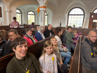 Kirche Kunterbunt in Adorf