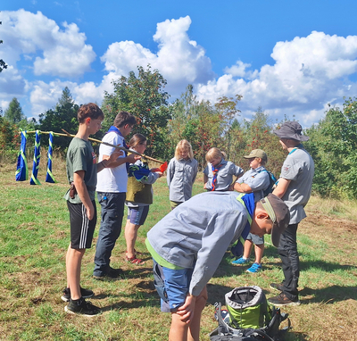 Pfandfinder in der Natur
