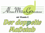 "Der doppelte Maßstab" AllianzMusikGottesdienst am Sonntag, 13.09.2026 in Schöneck